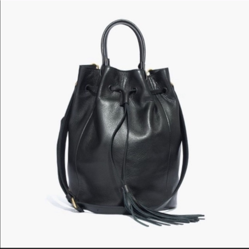 Madewell Austin leather bucket handbag
